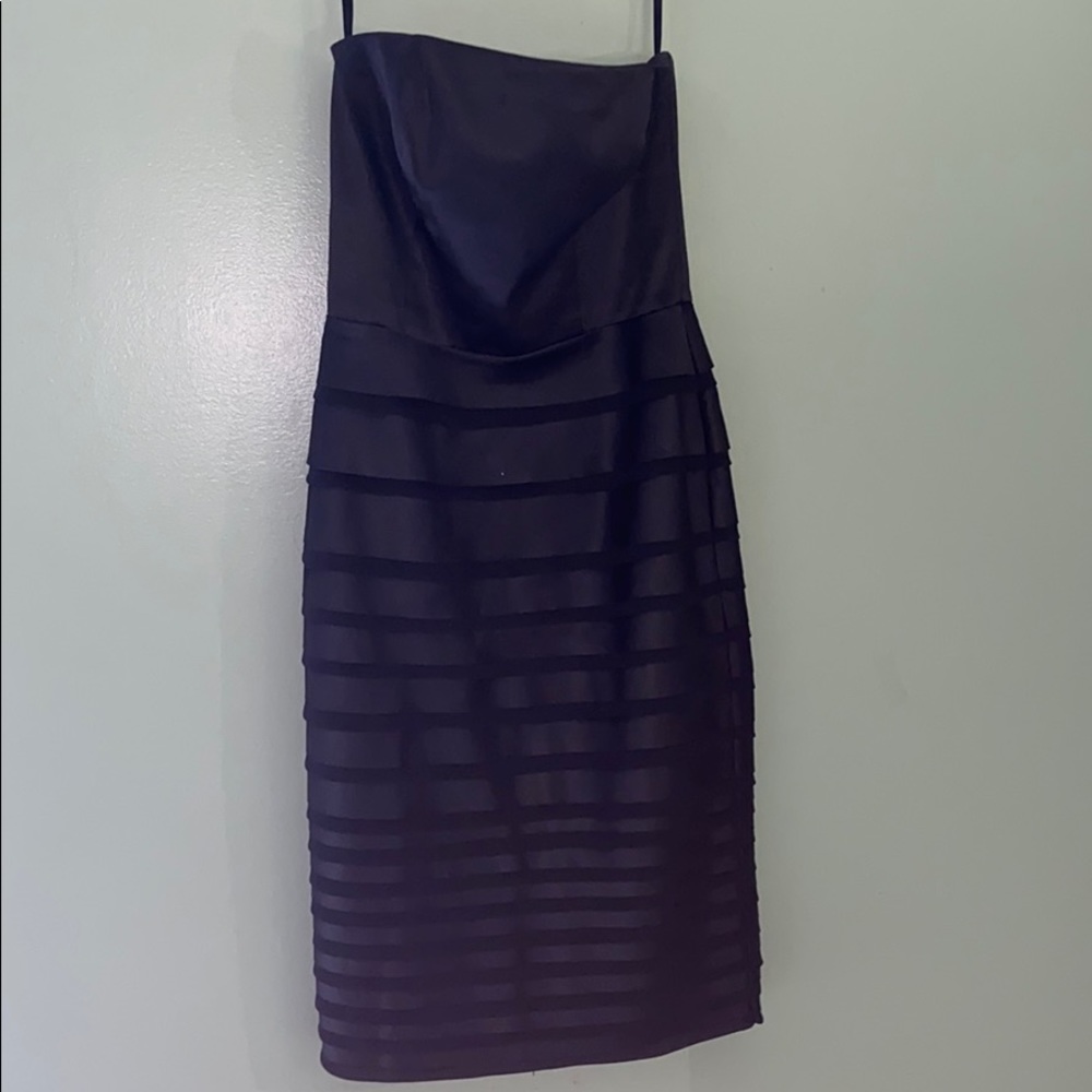 Strapless White House Black Market Bodycon Dress